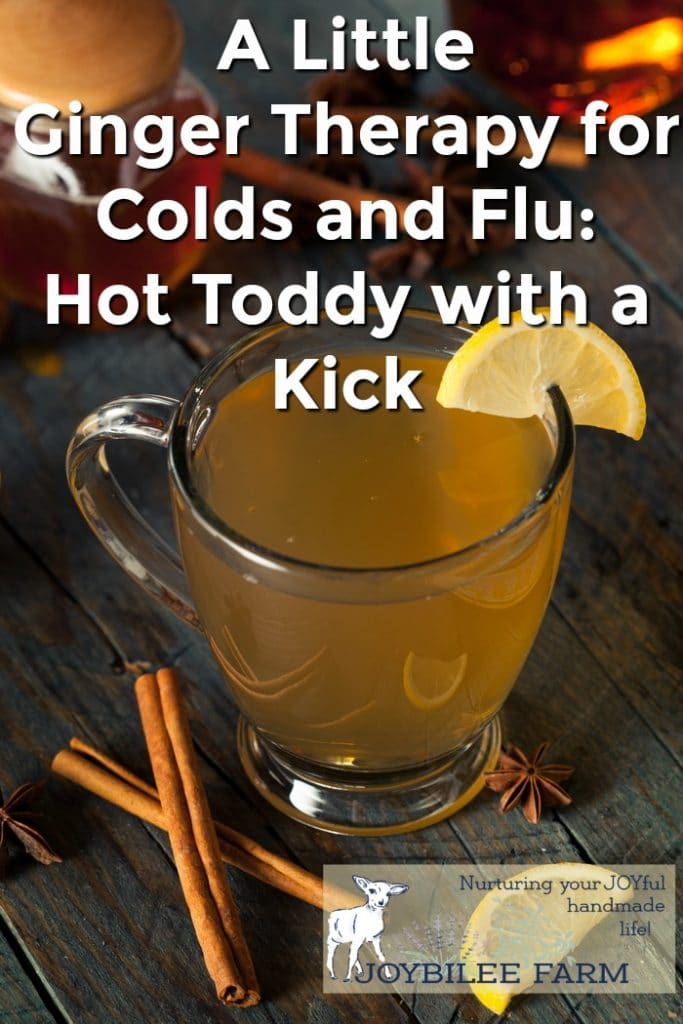 How to use Ginger for Colds and Flu with a Ginger Hot Toddy Recipe