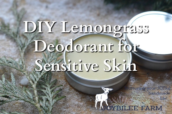DIY deodorant allows you to control the ingredients, to insure that you use only safe, nontoxic ingredients. It also saves you money.