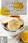 Gluten-free Lemon Poppy Seed Cream Cookies