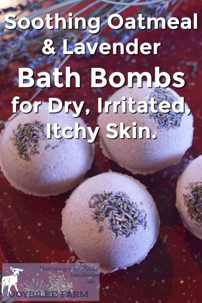 bath bombs and dried lavender
