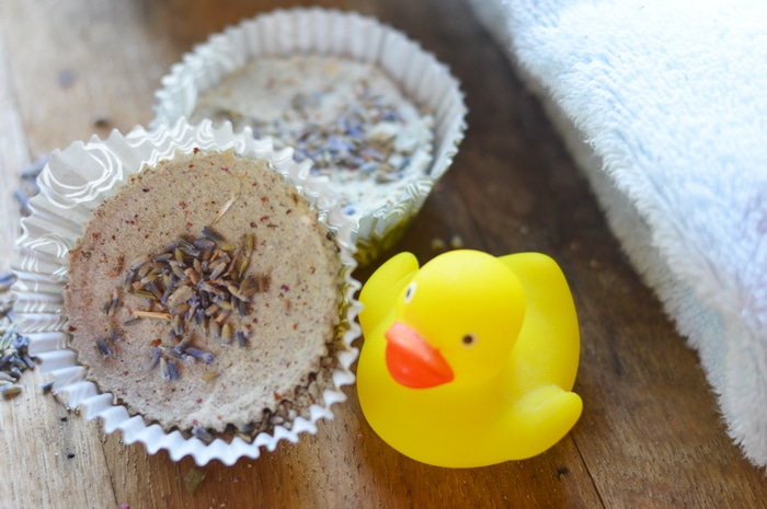 Shower soothers are convenient for those times when kids are inconsolable and exhausted.  They are inexpensive and quick to make.  Keep a batch close by for this busy season.  You'll be so glad you thought ahead.
