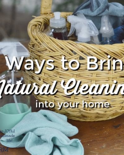 As more and more chemicals are added to the grocery store shelves, it seems prudent to look for natural cleaning alternatives that are easier on the environment and our pocketbooks. 