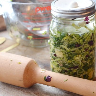 How to Make Raw Sauerkraut and Fermented Vegetables