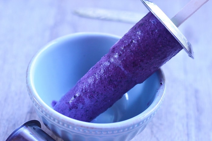 blueberry popsicle