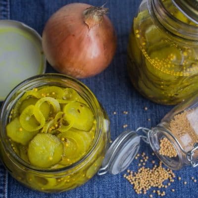 Sugar-Free Bread and Butter Pickle Recipe That is Ready in a Week