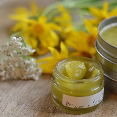 Yarrow and Arnica Sprain and Bruise Cream to Keep in Your Travel Bag