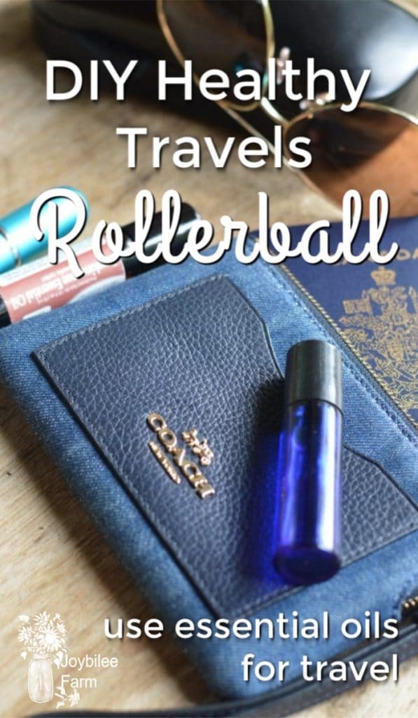 essential oil rollerball and travel items
