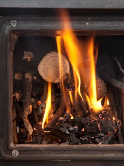 There were many different ways to light a fire in a wood-stove. Is there a "right" way? I'll show you the method that works to keep you from getting burned.  I like the top-down fire. It protects your knuckles from getting singed in the cook-stove when the paper flares up. 