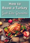A roasted turkey