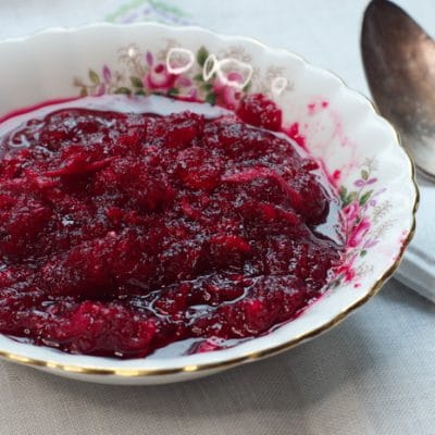 Fermented Honey Cranberry Sauce that’s Ready in 2 Weeks