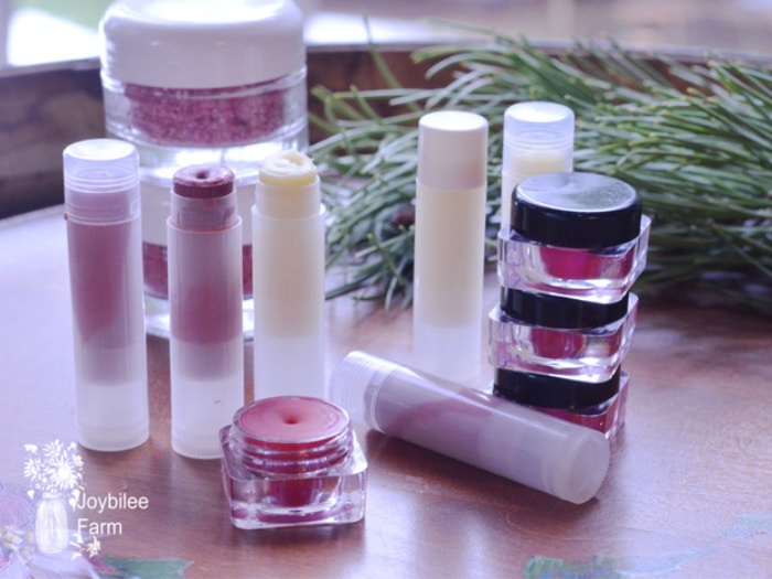 ideas for packaging diy lip scrubs include tubes and tins