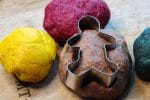 gluten free playdough with natural colors