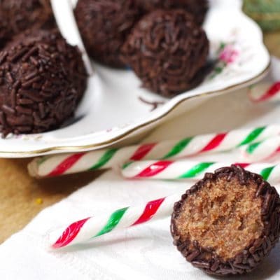 Gluten Free Rum Balls for Your Holiday Cookie Tray that Don’t Taste Gluten Free