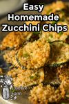 breaded and cheesed zucchini chips