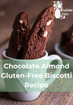 chocolate biscotti in a mug, gluten-free biscotti recipe