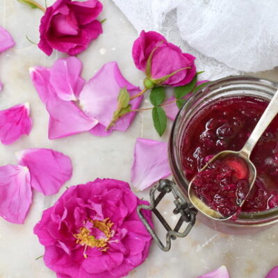 Easy Rose Jam for Canning, With Just 4 Ingredients