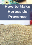 an example of the herbes de provence blend