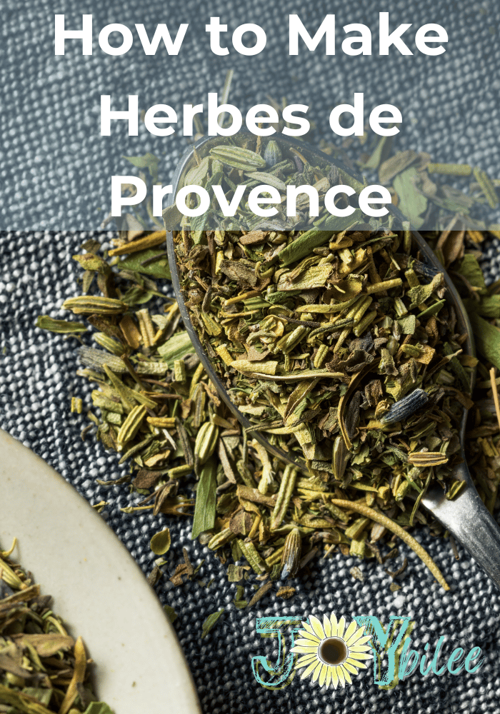 an example of the herbes de provence blend