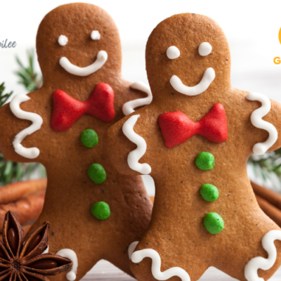 Gluten Free Gingerbread Cookies for Gingerbread Men and Gingerbread Houses